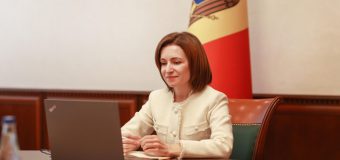Președintele Republicii Moldova a discutat, în format de videoconferință, cu Președintele Consiliului European. Detalii