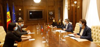Colaborarea moldo-franceză, discutată la întrevederea Președintelui Parlamentului cu noul ambasador al Republicii Franceze