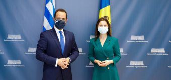 Relațiile de cooperare moldo-elene, discutate la întrevederea președinților Grupurilor de prietenie dintre cele două țări