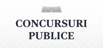 Se anunță concurs deschis pentru selectarea a doi candidați la funcția de Consilier pentru soluționarea contestațiilor