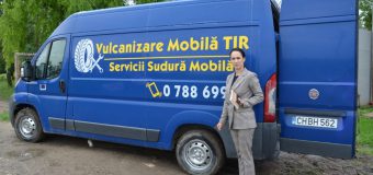 O familie de antreprenori din Zîrnești a lansat prima vulcanizare mobilă din Cahul, cu suportul UE