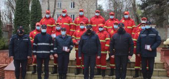 17 medici și paramedici SMURD din Republica Moldova au fost decernați de conducerea IGSU