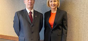 Irina Vlah s-a întâlnit cu Dusan Daho, Ambasadorul Extraordinar și Plenipotențiar al Slovaciei în R. Moldova