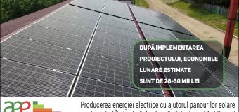 Istorii de succes: Producerea energiei cu ajutorul panourilor fotovoltaice