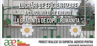 Istorii de succes: Lucrări de eficientizare a consumului de energie la grădinița din satul Varnița, raionul Anenii Noi