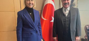 Irina Vlah a avut o întrevedere cu Ambasadorul Extraordinar și Plenipotențiar al Republicii Turcia