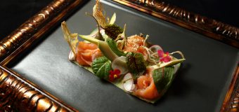 (FOTO) Noutăți gustoase de la Gasthaus: Creveți cu lichi, seabas cu spumă de conopidă, rainbow cu avocado, gavlax de somon!