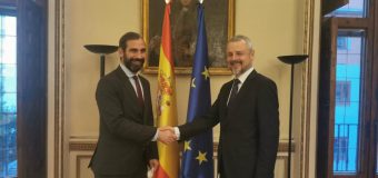 Sergiu Prodan a avut o întrevedere cu Subsecretarul de Stat al Culturii și Sportului al Regatului Spaniei
