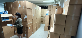 VIDEO// CNAMUP a primit un lot de echipament de protecție din partea Comunităţii Evreieşti din SUA