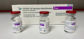 Republica Moldova a primit un lot de 14 400 de doze vaccin împotriva COVID-19, produs de AstraZeneca