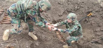 Peste 1300 de muniții neexplodate au fost distruse de geniștii militari în 2021