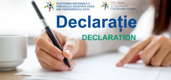 Declarația Platformei Naționale din Republica Moldova a Forumului Societății Civile din Parteneriatul Estic