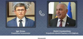 Ce au discutat Igor Grosu și noul Președinte al Adunării Populare a UTA Găgăuzia
