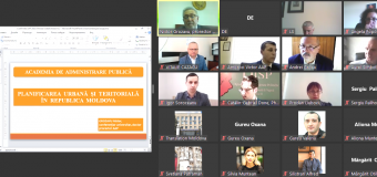 În pofida evenimentelor dramatice din Ucraina, tinerii cercetători de la Academia de Administrare Publică manifestă solidaritate științifică internațională