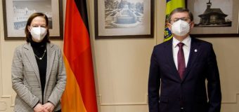 Igor Grosu a avut o întrevedere cu Ambasadoarea Germaniei în Republica Moldova, Angela Ganninger, la final de mandat