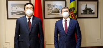 Ce a discutat Igor Grosu cu noul ambasador al Chinei în Moldova