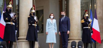 Maia Sandu a discutat cu Emmanuel Macron. Detalii