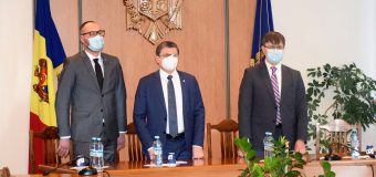 Iulian Rusu, alături de Președintele Parlamentului și Ministrul Justiției, prezentat echipei CNA