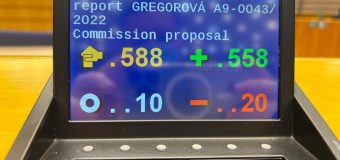 Parlamentul European a votat: 30 de milioane de euro nerambursabili și credite în condiții avantajoase de 120 de milioane de euro pentru R.Moldova