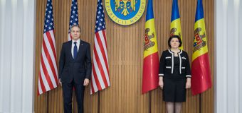 Blinken: Exprimăm sprijinul SUA pentru democrația, suveranitatea și integritatea teritorială a Republicii Moldova