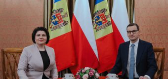 Prim-ministrul: Polonia a fost și este un partener care susține Republica Moldova și susține agenda de extindere a UE