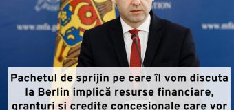 Nicu Popescu merge la Berlin: Pachetul pe care îl vom discuta la Berlin implică resurse financiare, granturi și credite