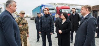 Guvernul Republicii Moldova a transmis astăzi Ucrainei prima tranșă dintr-un lot de ajutor umanitar