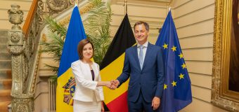 Relațiile bilaterale au fost discutate de Președintele țării cu Premierul Belgiei