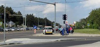 (FOTO) Banda adițională la intersecția străzilor Studenților și Calea Orheiului este gata pentru exploatare
