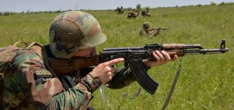 Studenții Academiei Militare „Alexandru cel Bun” desfășoară instruiri la Bulboaca
