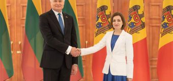Președintele Lituaniei – la Chișinău. Despre ce a discutat cu Președintele R. Moldova