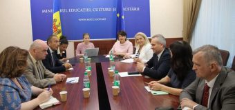Ministrul Topală a discutat cu delegația Comitetului Sindicatului European pentru Educație