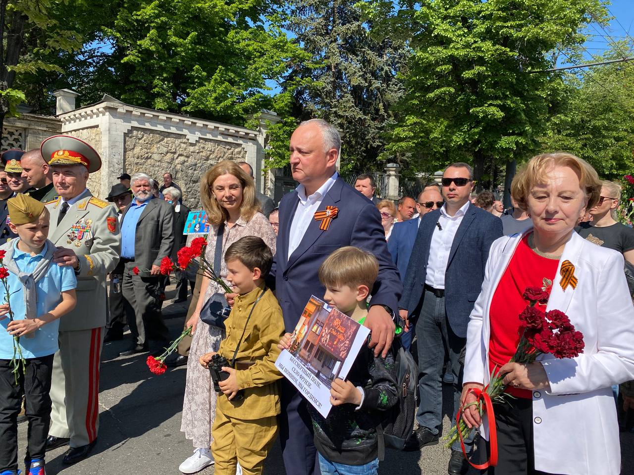 Igor Dodon: Astăzi sărbătorim Ziua Victoriei – zi care ne amintește despre fapta eroică a bunicilor și străbunicilor noștri