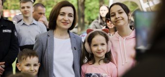 Maia Sandu, de Ziua Copiilor: Avem datoria să le oferim tuturor copiilor din Moldova o copilărie fericită