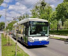 Troleibuzul rămâne principalul mijloc de transport public în Chișinău