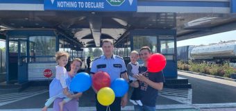 (FOTO) Surpriză pentru copiii care vor traversa astăzi frontiera