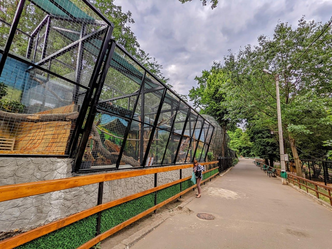 (FOTO) Volierele pentru animalele prădătoare la Grădina Zoologică au fost modernizate
