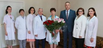 Felicitări de la conducerea USMF „Nicolae Testemițanu” pentru Lorina Vudu, șefa Catedrei de endocrinologie