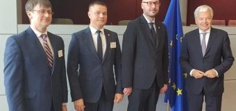 Litvinenco, Robu și Rusu au discutat, la Bruxelles, cu Comisarul European pentru Justiție