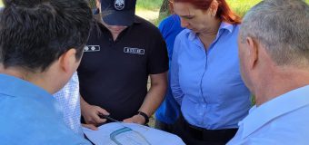 (FOTO) Un punct de trecere a frontierei temporar va fi construit la Leova