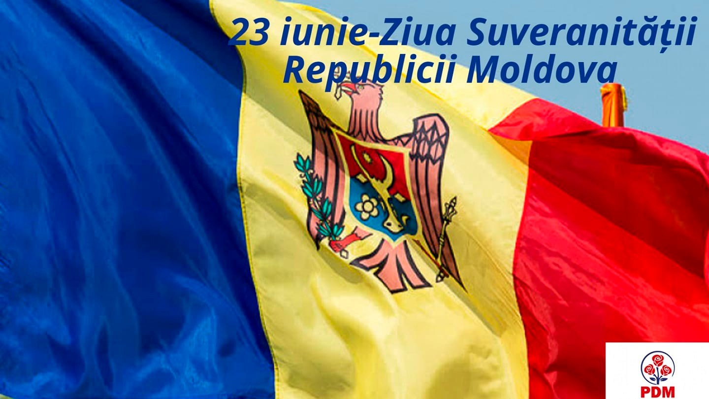 PDM: Să muncim împreună pentru un viitor prosper și european! La mulți ani, de Ziua Suveranității Republicii Moldova!