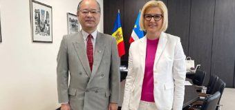 Irina Vlah, la întrevedere cu Ambasadorul Japoniei: Suntem recunoscători tuturor partenerilor noștri pentru sprijinul și încrederea lor