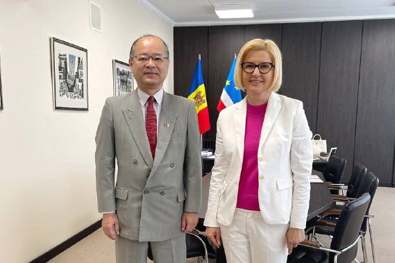 Irina Vlah, la întrevedere cu Ambasadorul Japoniei: Suntem recunoscători tuturor partenerilor noștri pentru sprijinul și încrederea lor