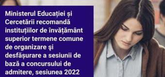 Recomandările MEC pentru instituțiile de învățământ superior