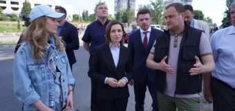 Maia Sandu, în Ucraina: Este o tragedie greu de pus în cuvinte