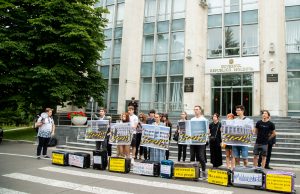 Flashmob la Guvern împotriva reformei universitare