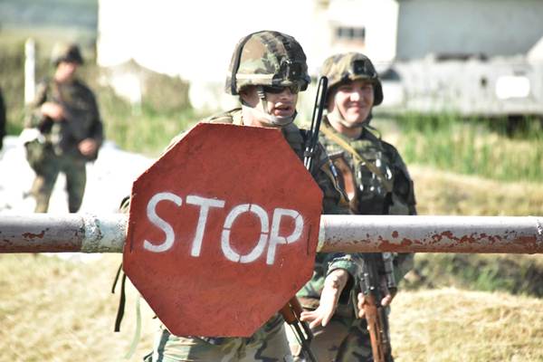 (FOTO) Exercițiul „Scutul Păcii” – desfășurat la centrele de instruire ale Armatei Naționale