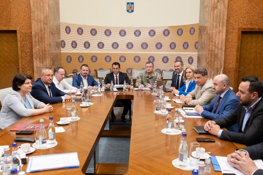Prim-ministrul și omologul său român au convenit asupra Planului de contingență pentru deblocarea camioanelor de la frontiera moldo-română
