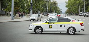 Poliția se află pe străzile din Capitală pentru fluidizarea traficului