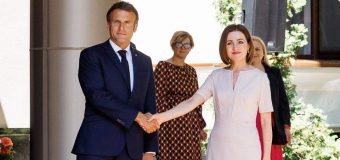 Emmanuel Macron: Franța este alături de Republica Moldova și va fi în continuare